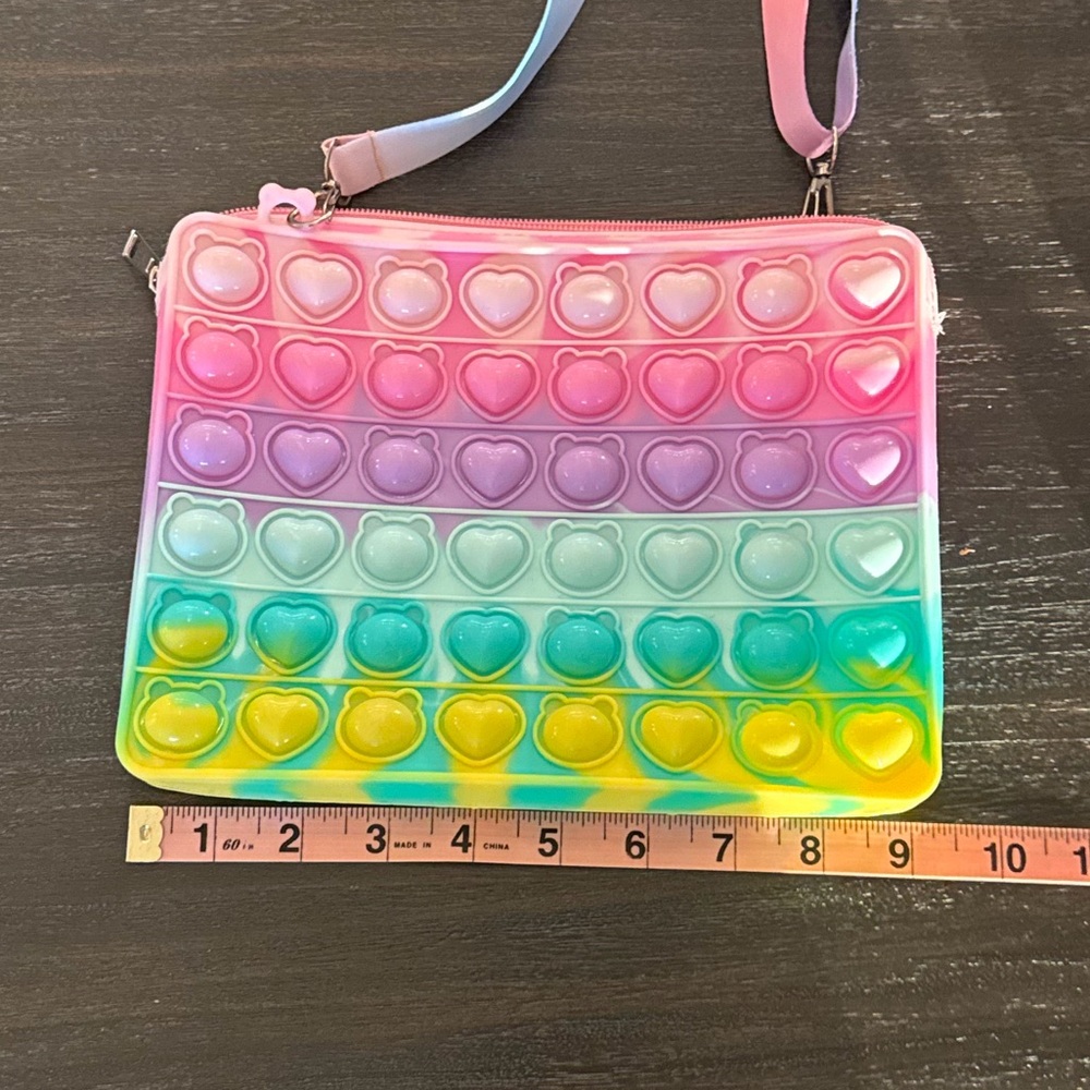 Pop It Girls Multi Color Purse - Picture 4 of 8